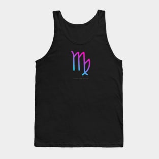 Gradient Virgo Zodiac Tank Top